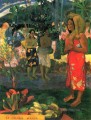 Ia Orana Maria Hail Mary Post Impressionism Primitivism Paul Gauguin